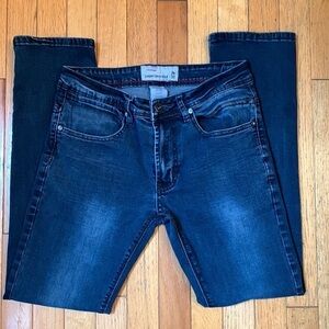Paper Denim & Cloth Dark Wash Slim Straight Stretch Men's Jeans 28x30